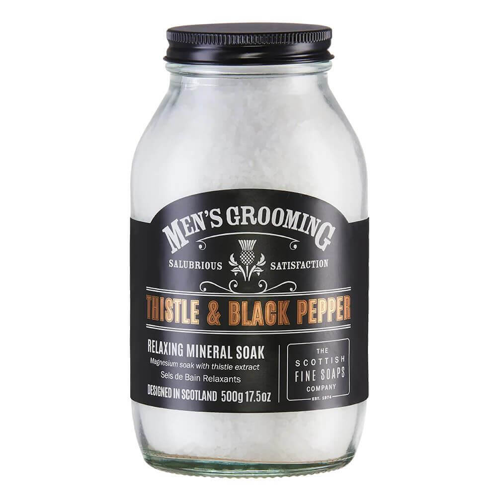 The Scottish Fine Soaps Co. Thistle & Black Pepper Mineral Muscle Soak